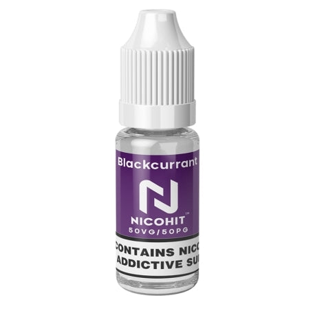 Blackcurrant 10ml E-Liquid by Nicohit