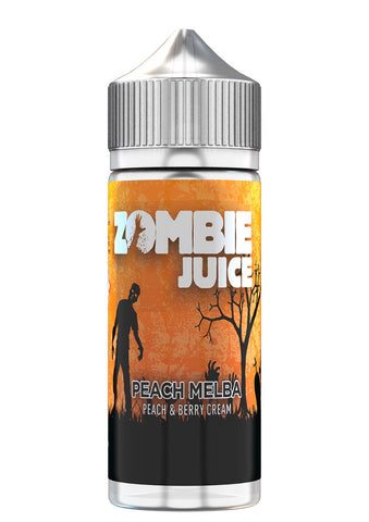 Peach Melba 100ml Shortfill E-Liquid by Zombie Juice