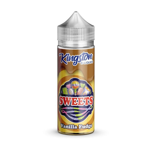 Vanilla Fudge 100ml Shortfill E-Liquid by Kingston Sweets