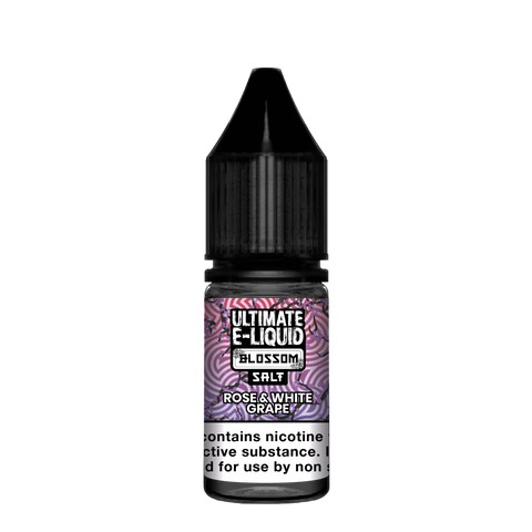 Blossom Rose & White Grape Nic Salt E-liquid by Ultimate Juice