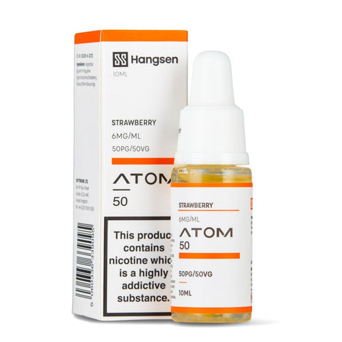 Strawberry 10ml E-Liquid by Hangsen Atom 50/50