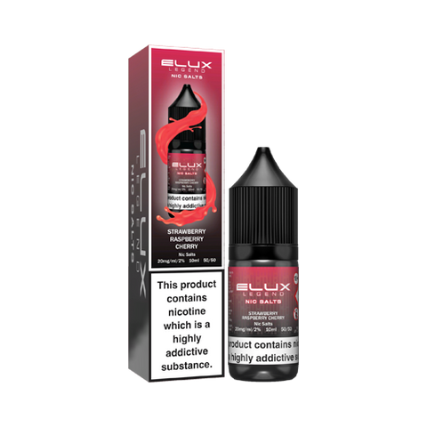 Strawberry Raspberry Cherry Nic Salt E-Liquid by Elux Legend