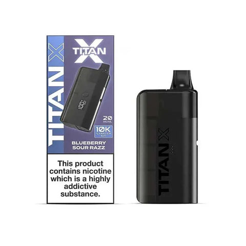 Titan X Prefilled Pod Vape Kit - Blueberry Sour Razz