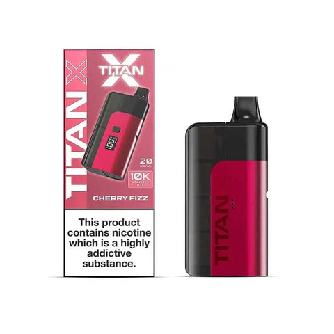 Titan X Prefilled Pod Vape Kit - Cherry Fizz