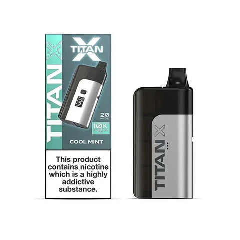 Titan X Prefilled Pod Vape Kit - Cool Mint