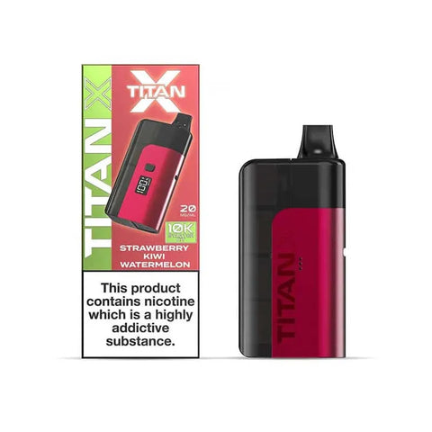 Titan X Prefilled Pod Vape Kit - Strawberry Kiwi