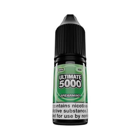 Spearmint Nic Salt E-Liquid by Ultimate Bar 5000