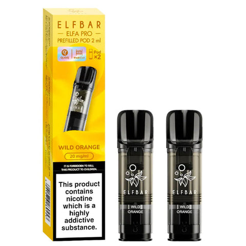 Wild Orange Elfa Pro Prefilled Pods by Elf Bar